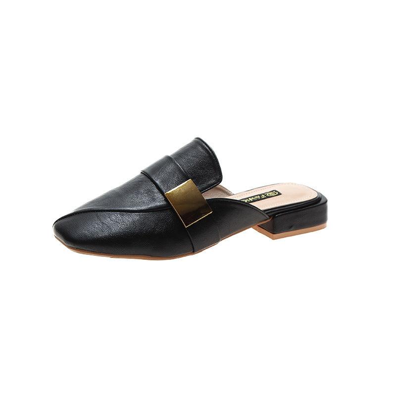 Semi-supporting Women's Shoes 2021 New Slippers Women's Outer