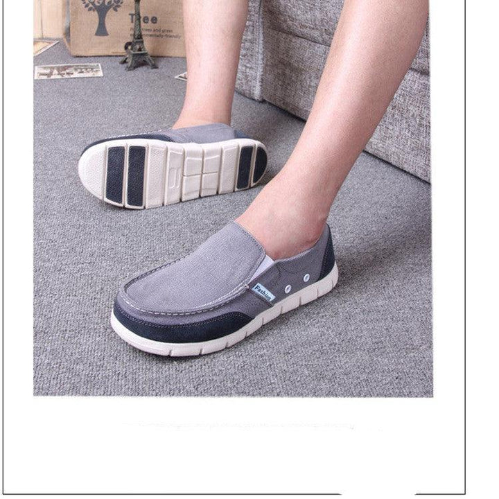 Large Size Canvas Shoes Casual Breathable Pedal Fall - Trendha