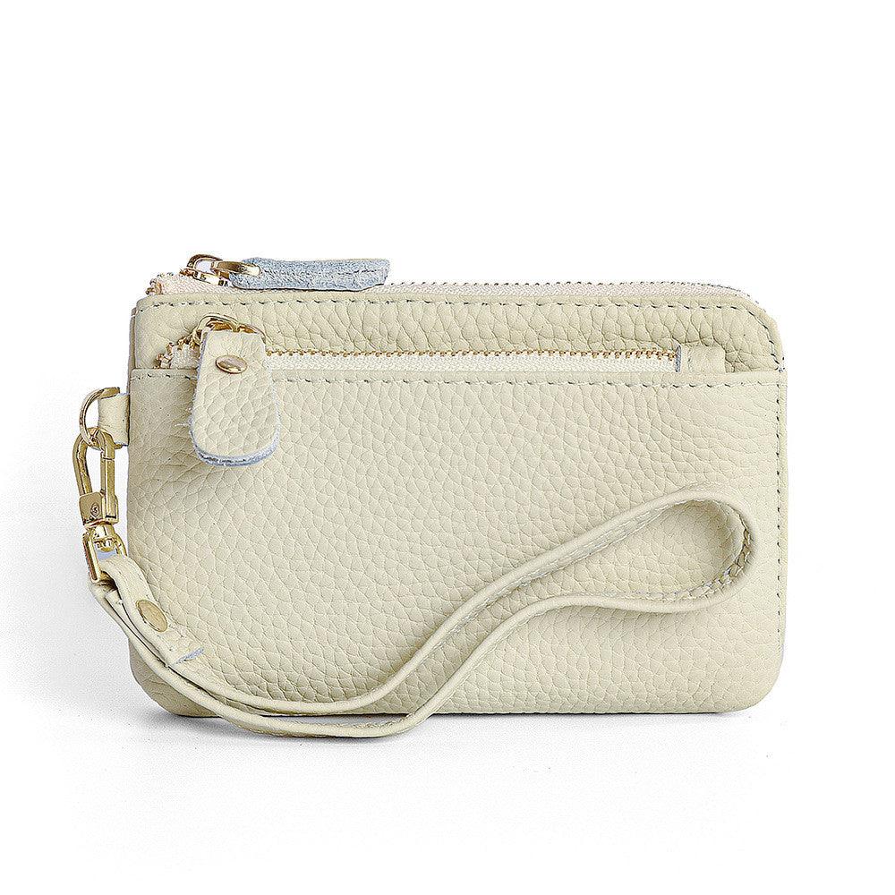 Leather Ladies Wallet Fashion Zipper Coins Wallet - Trendha
