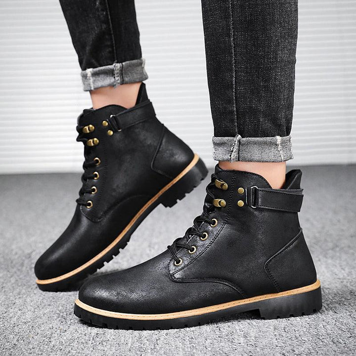 Men's shoes personalized outdoor Martin boots - Trendha