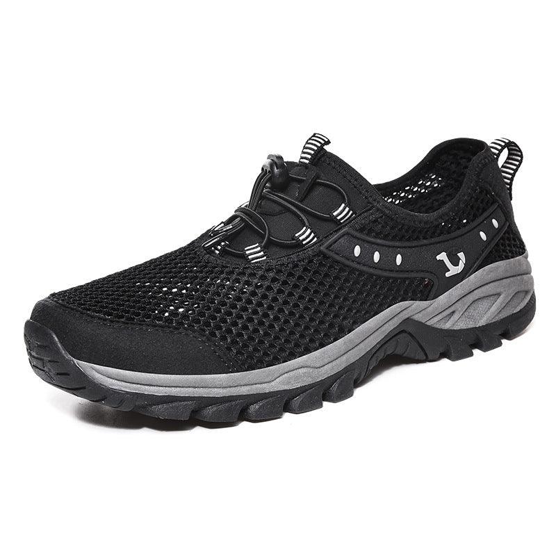 Men's Hollow Mesh Travel Hiking Shoes