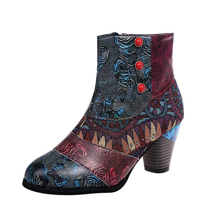 Bohemian Women's Martin Boots National Style - Trendha