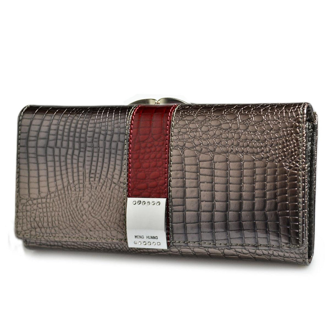 Women's leather wallet coin purse - Trendha
