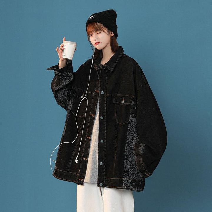 Women's Denim Jacket Loose Korean Style New Spring And Autumn Thin Top - Trendha