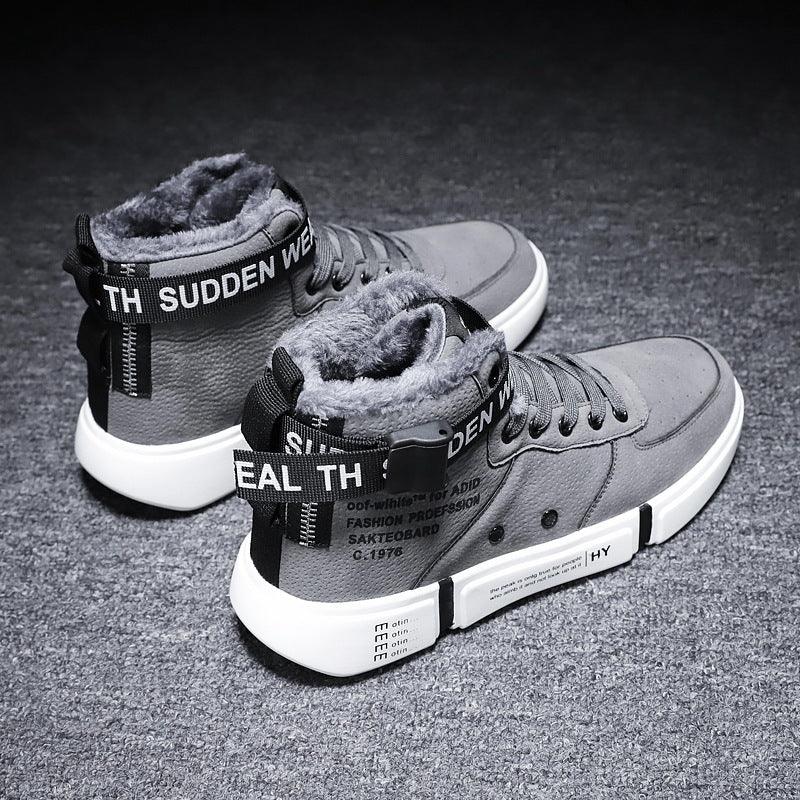 Casual shoes Korean style trend all-match cotton shoes - Trendha