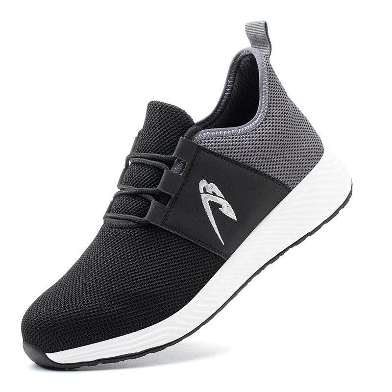 Anti-smash And Anti-puncture Lightweight And Breathable Work Shoes - Trendha