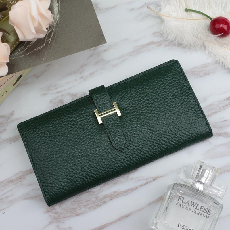 Women's Long Wallet with Convenient Drawstring Closure - Trendha