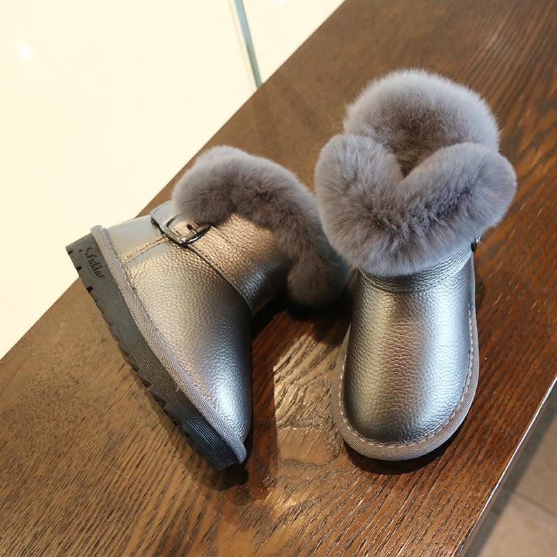 Waterproof Non Slip Princess Warmth Big Cotton Shoes - Trendha