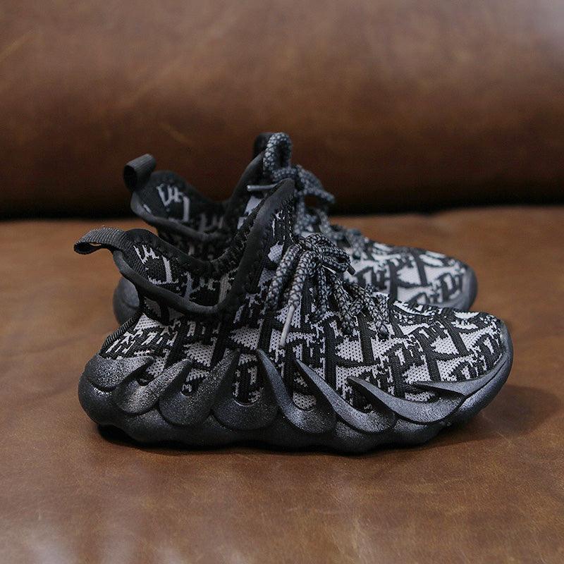 Breathable Mesh Girls' Sports Shoes Baby Soft Sole Trendy Shoes - Trendha