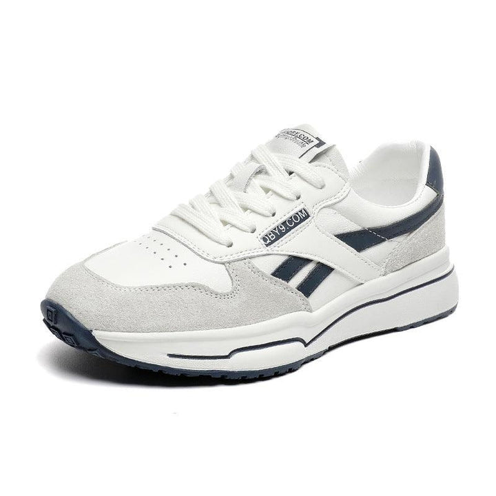 Forrest Shoes Women Leather Breathable Flat Bottom Sports And Leisure Running - Trendha