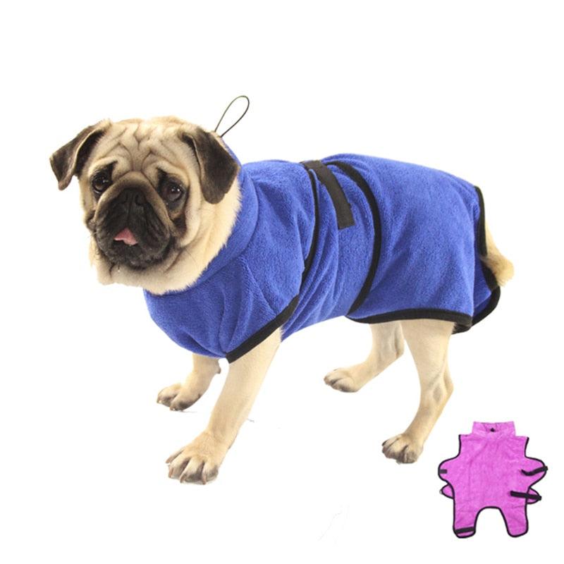 Absorbent Soft Dog's Adjustable Towel