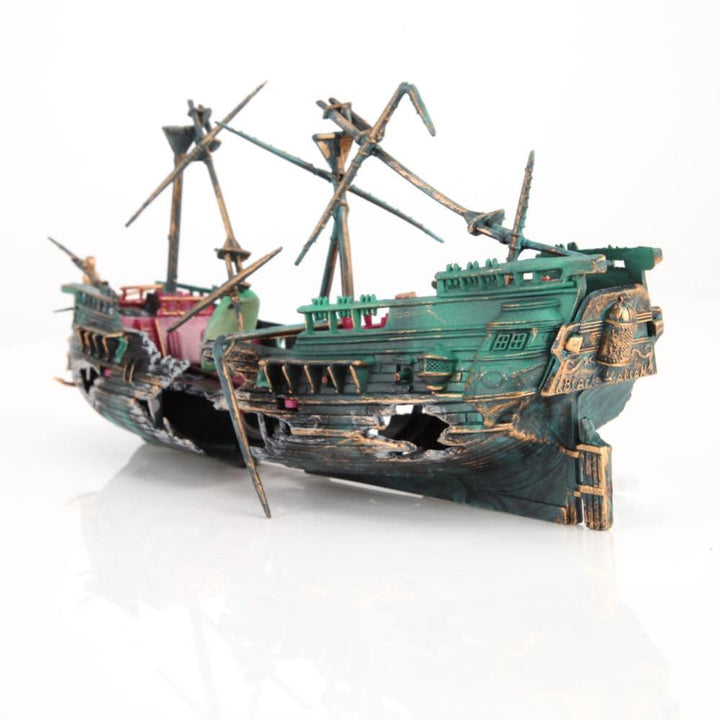 Aquarium Decor Resin Sailing Boat - Trendha