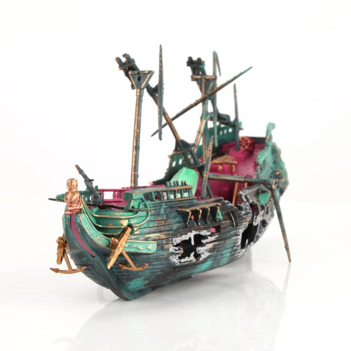 Aquarium Decor Resin Sailing Boat - Trendha