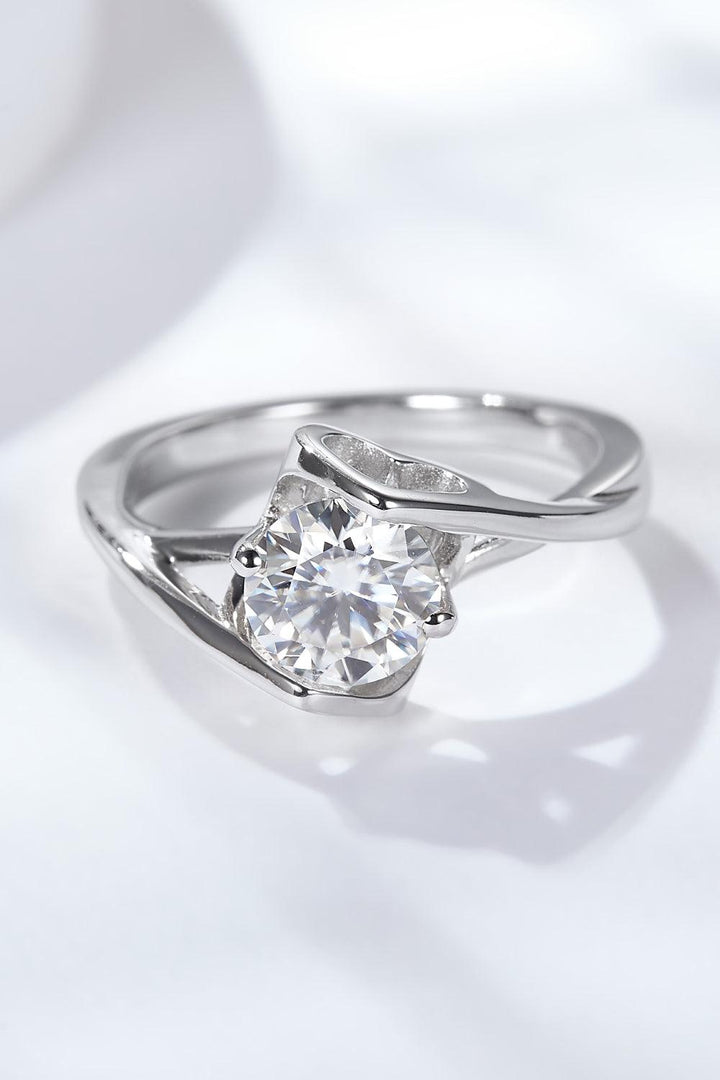 Get What You Need 1 Carat Moissanite Ring - Trendha