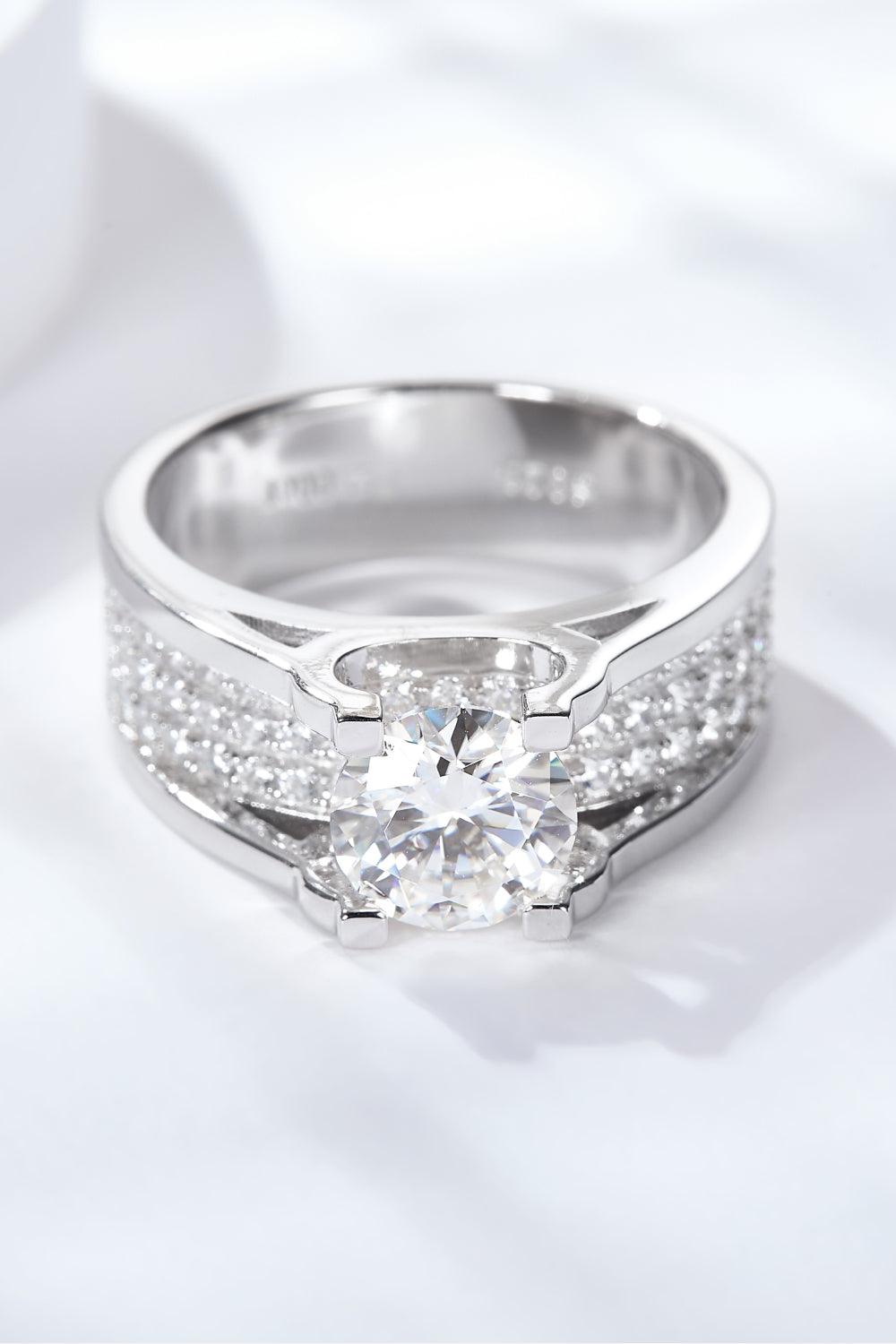 Made To Shine 1 Carat Moissanite Ring - Trendha