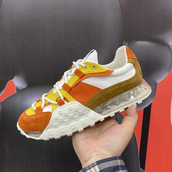 Air Cushion Soft Sole Fabric Breathable White Shoes - Trendha