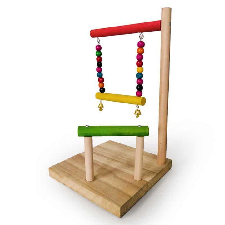 Bird's Multifunction Wooden Perch - Trendha