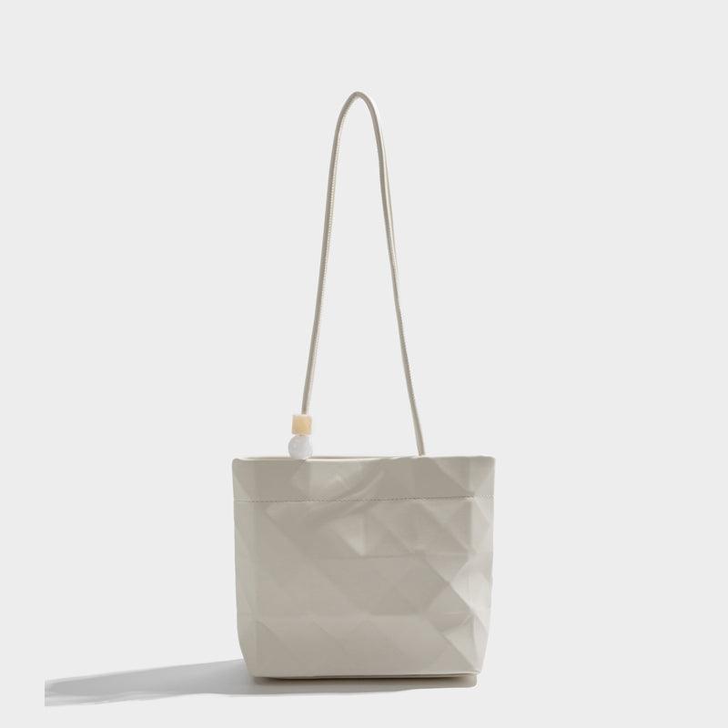 Light Luxury Niche Bucket Tote Bag - Trendha