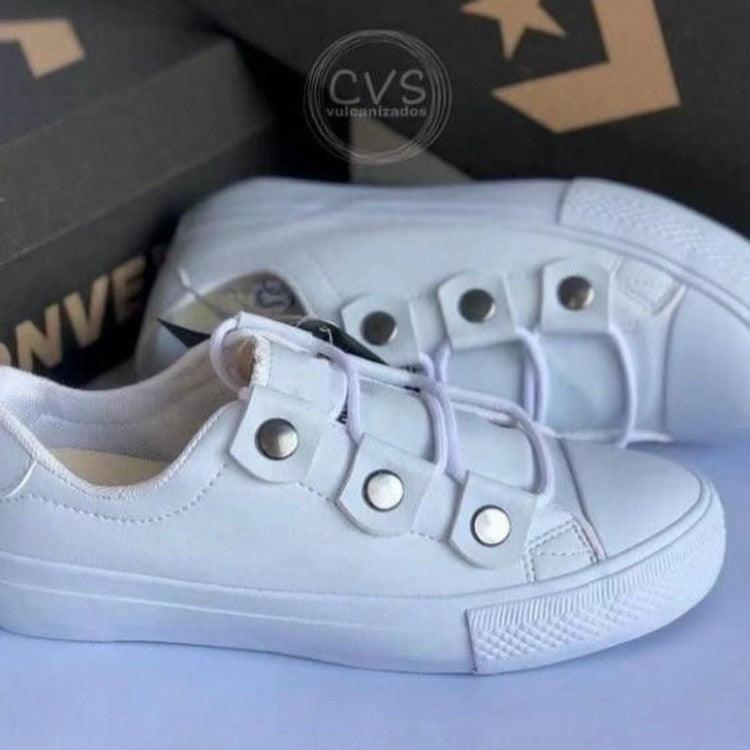 Women's Round Toe Platform Casual Viscose Shoes - Trendha