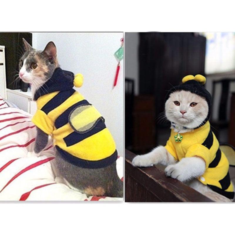 Cat's Cute Soft Bee Costume