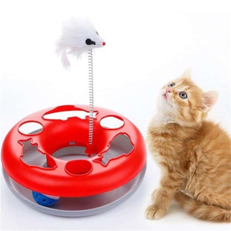 Cat Teasing Mouse Toy