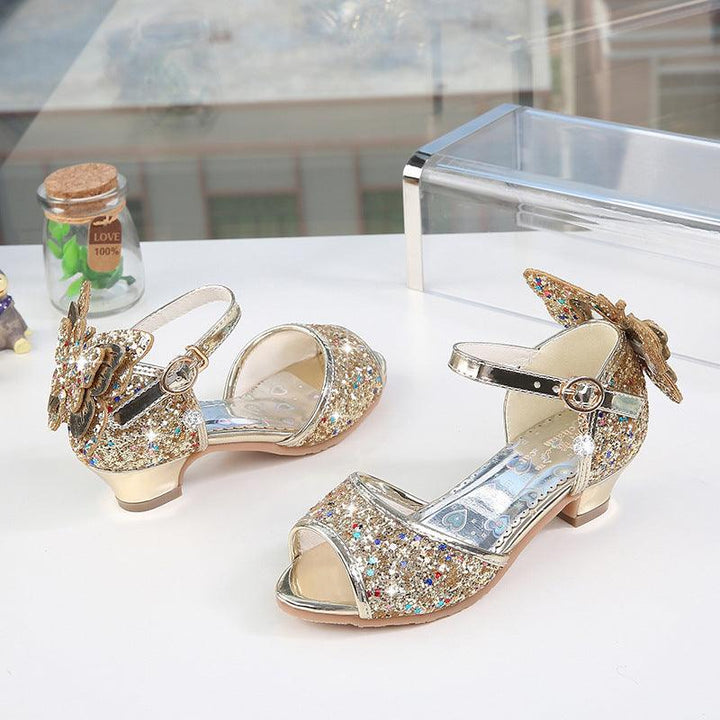 Children's Bow-knot Fish Mouth Sandals - Trendha