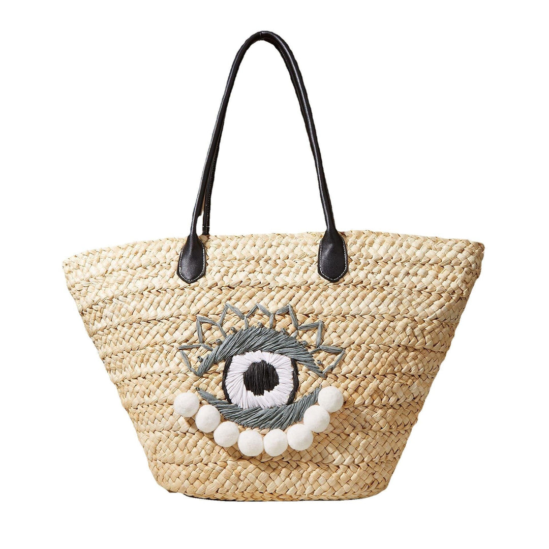 Women's Ethnic Holiday Fashion Eye Shoulder Bag - Trendha
