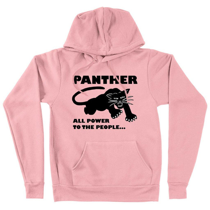 All Power to the People Hoodie - Black Panther Men's Hoodie - Panther Graphic Hoodie - Trendha