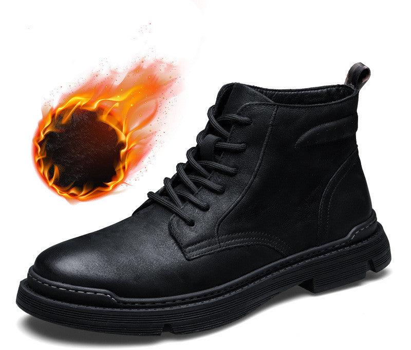 Winter Wolf Men's Boots, British Casual Boots, Men's Trendy Desert Boots - Trendha