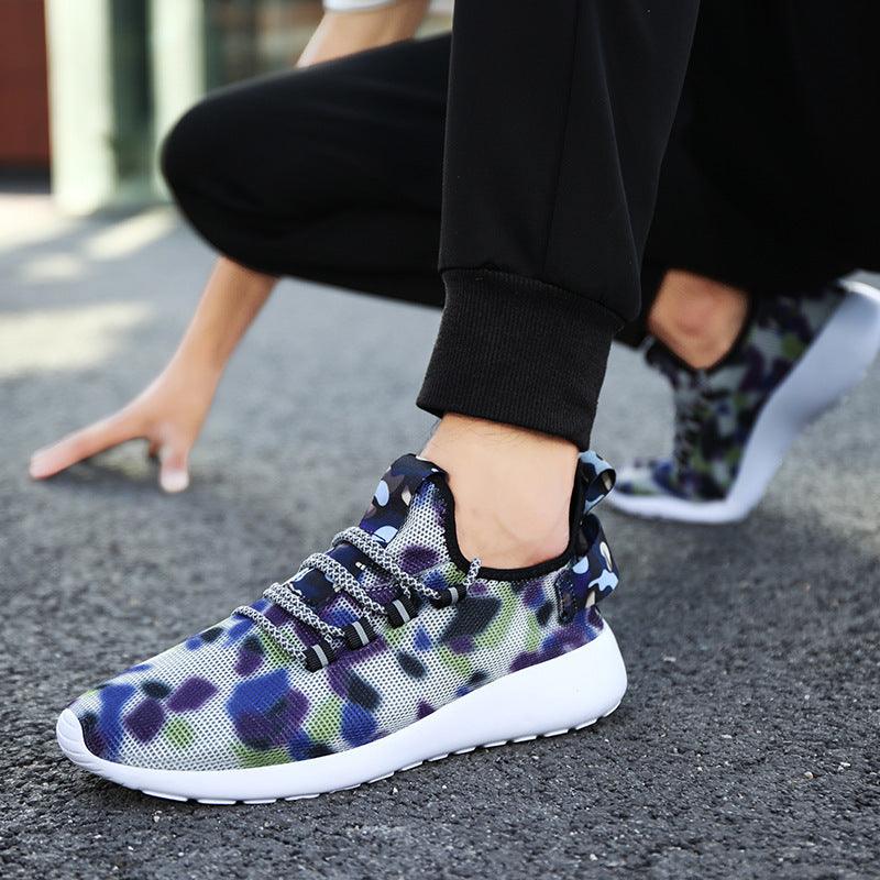 Men's Shoes Summer New Mesh Breathable Sports Shoes