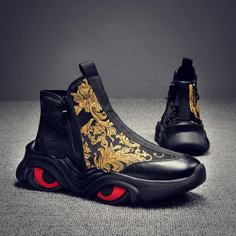 Thick-soled Chinese Style Men's Boots Trend - Trendha