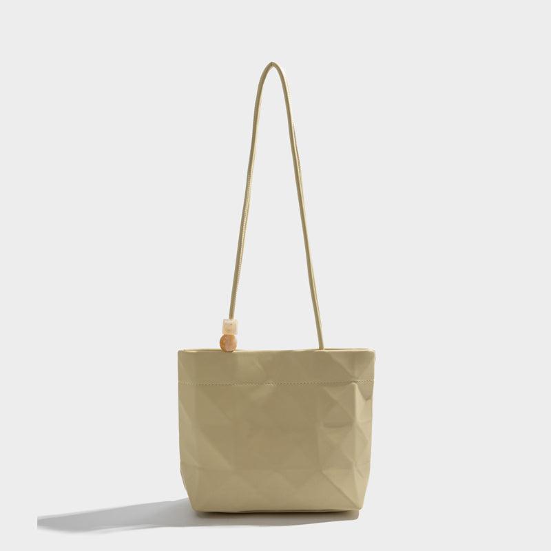 Light Luxury Niche Bucket Tote Bag - Trendha