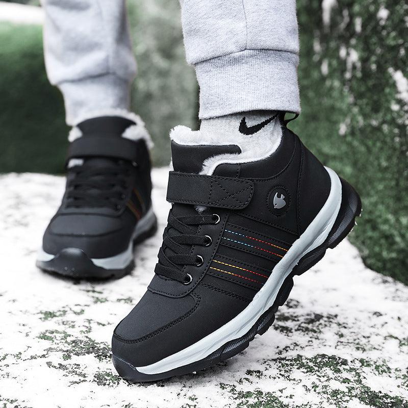 Lace-Up Winter Shoes with Soft-Look Lining
