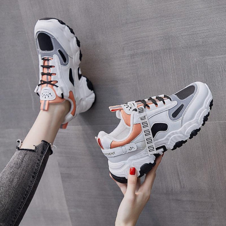 All Match Casual Plus Velvet Thick Shoes - Trendha