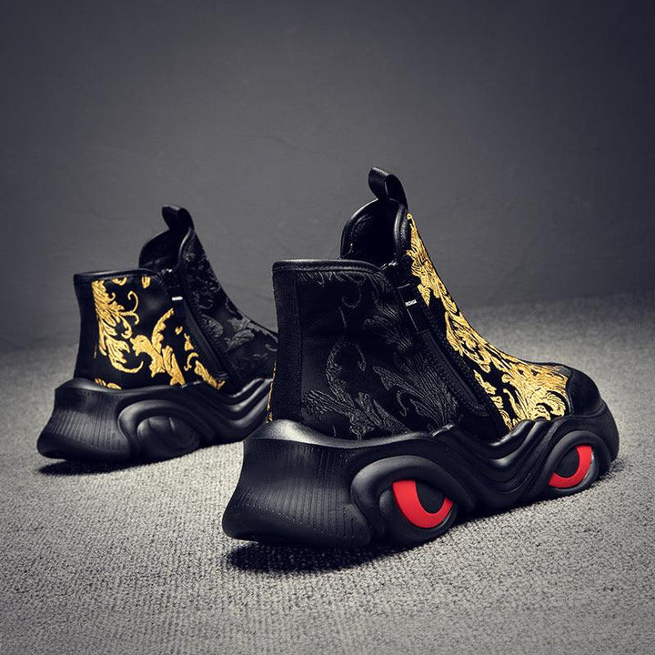 Thick-soled Chinese Style Men's Boots Trend - Trendha