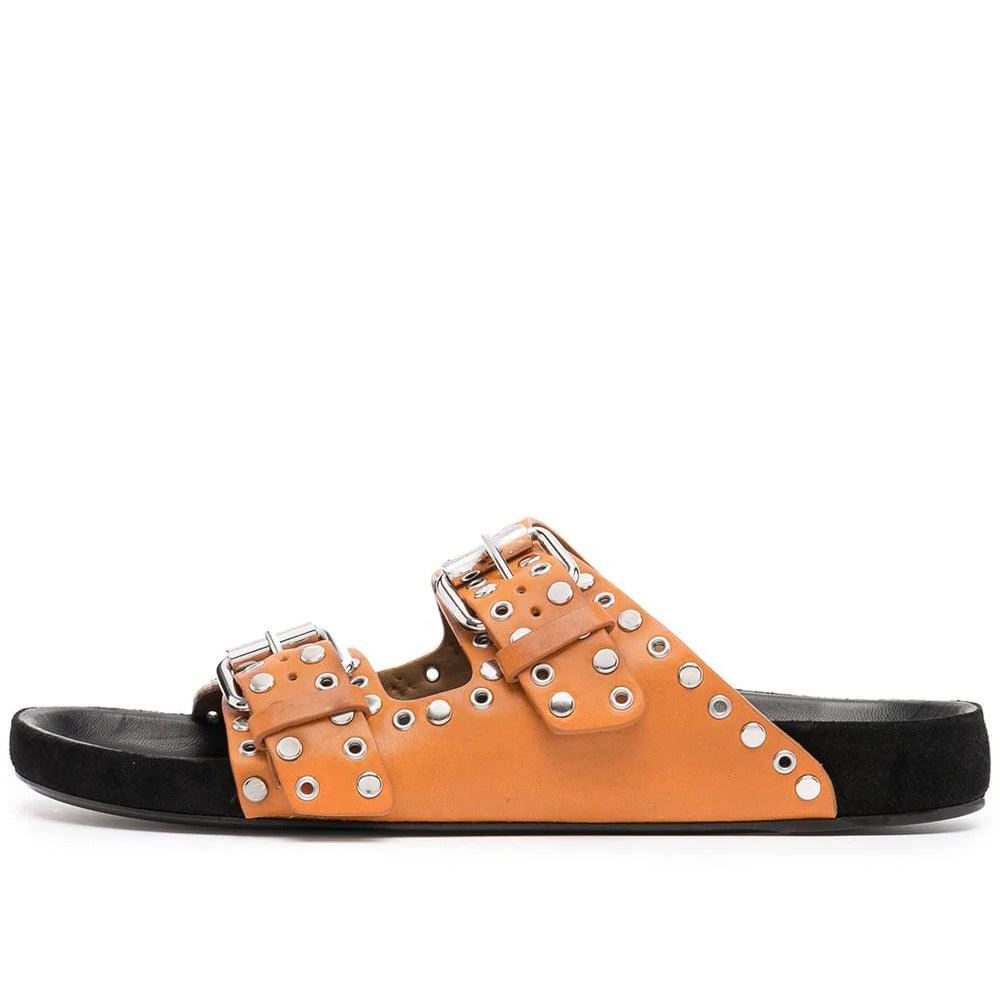 Platform Buckle Stud Ladies Sandals - Trendha