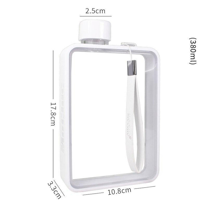 Flat Water Bottle with Bag - Trendha