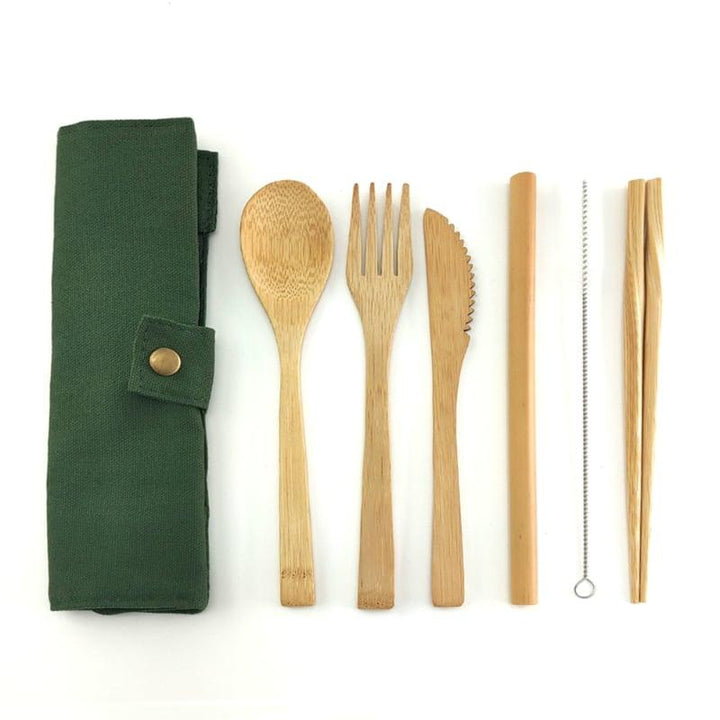 Kitchen Wood Utensils Set - Trendha