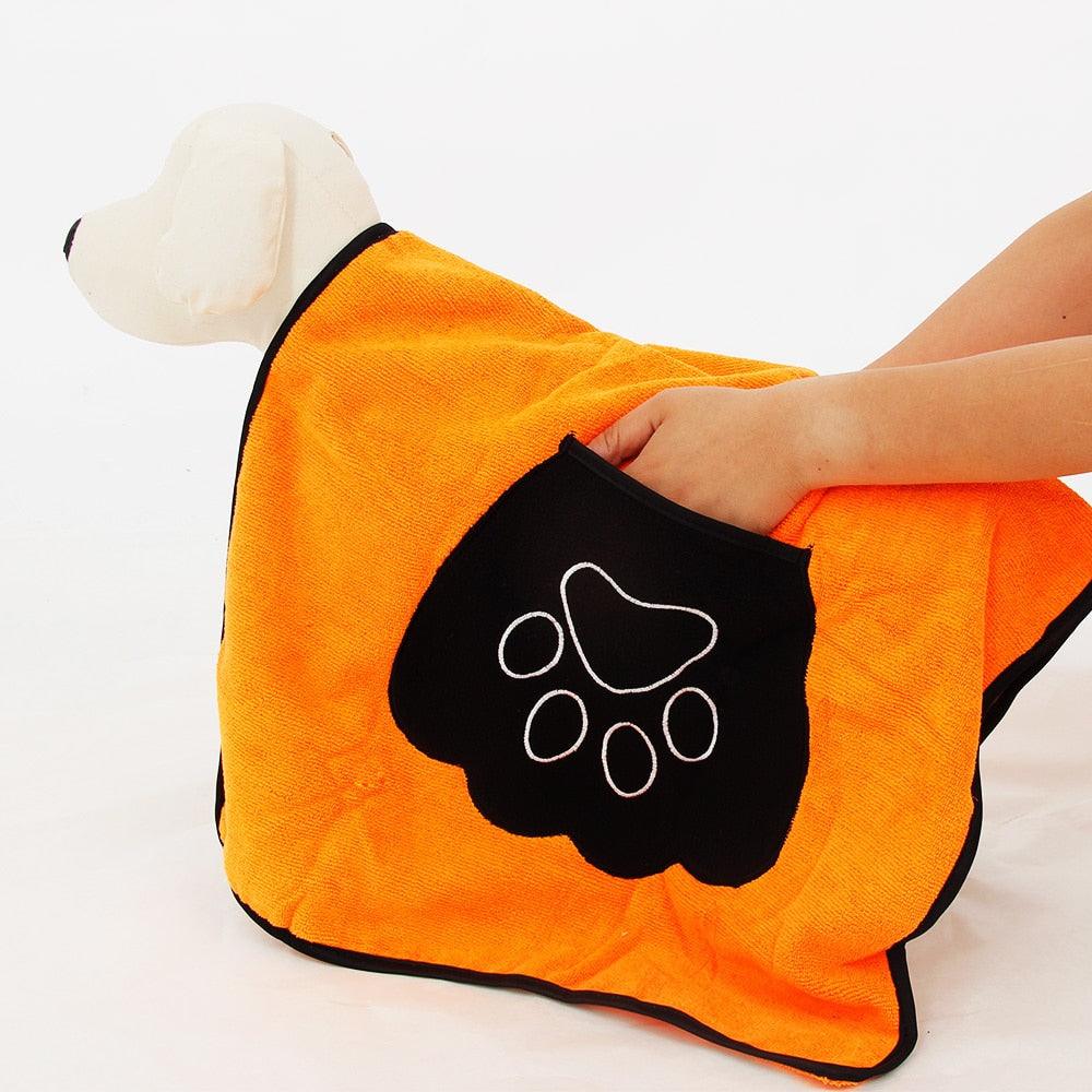 Microfiber Colorful Bath Towel for Pets - Trendha