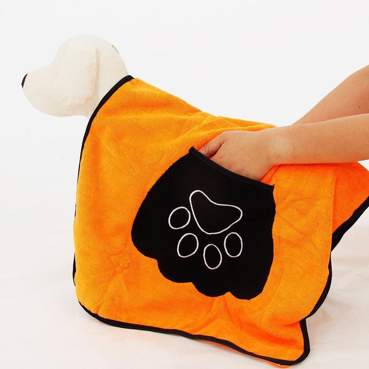 Microfiber Colorful Bath Towel for Pets - Trendha