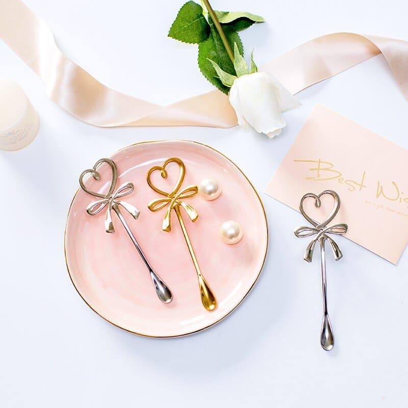 Mini Tea Spoon in Heart Shape - Trendha