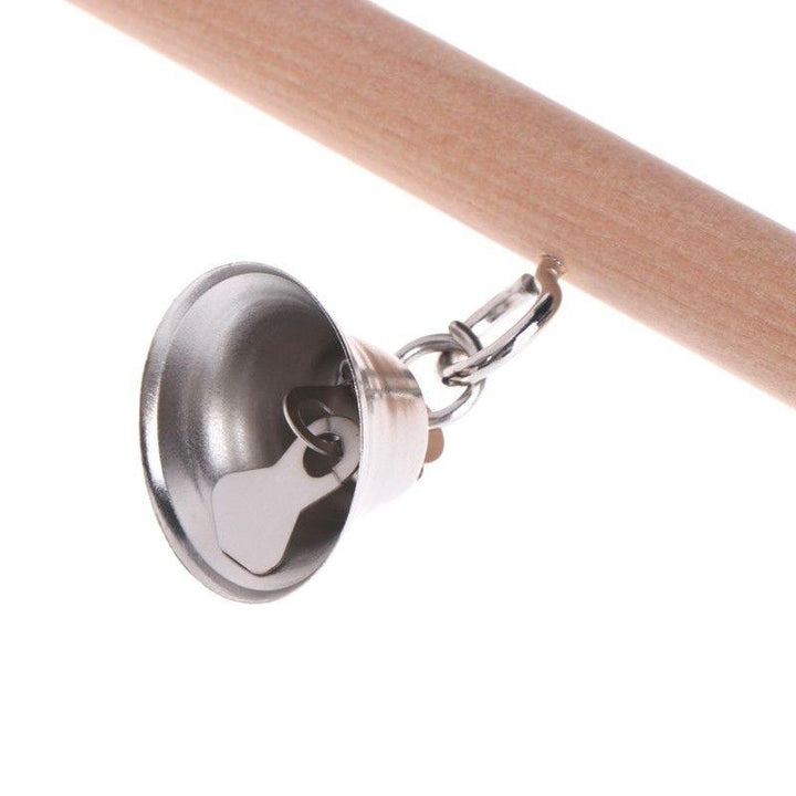 Natural Wooden Swing for Parrots - Trendha