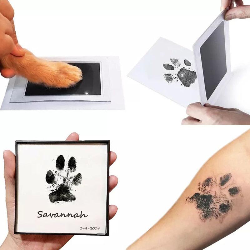 Non-Toxic Paw Print Pad