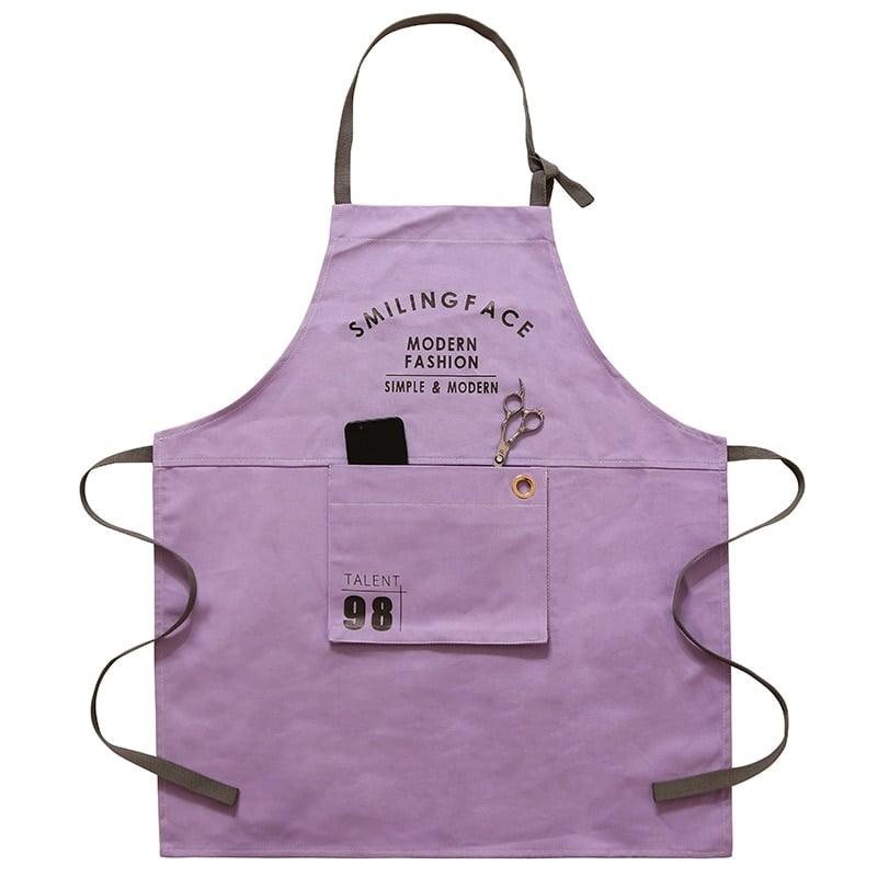 Nordic Style Canvas Barista Apron - Trendha