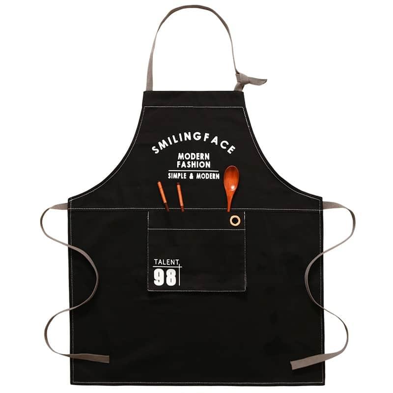 Nordic Style Canvas Barista Apron - Trendha