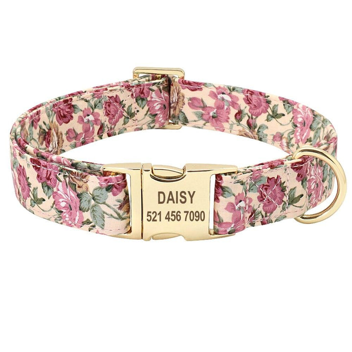 Nylon Engraved Nameplate Collar - Trendha