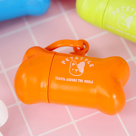 Portable Plastic Bags Set for Dog’s Toilet