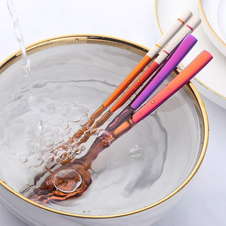 Portable Stainless Steel Chopsticks / Spoon / Fork Tableware Set with Box - Trendha