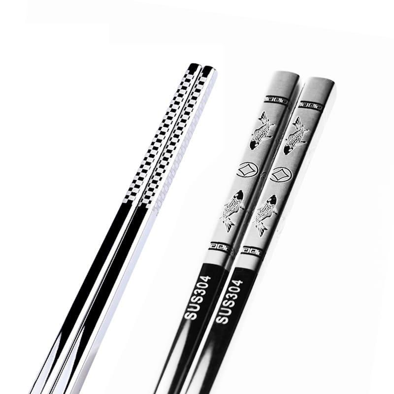 Portable Stainless Steel Sushi Chopsticks - Trendha