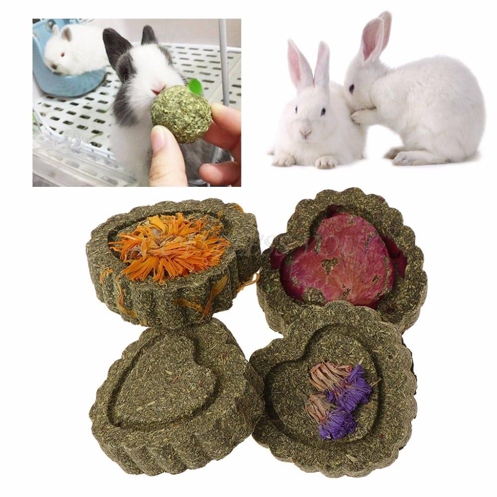 Small Pets Teeth Grinding Cake Toy 2 Pcs Set